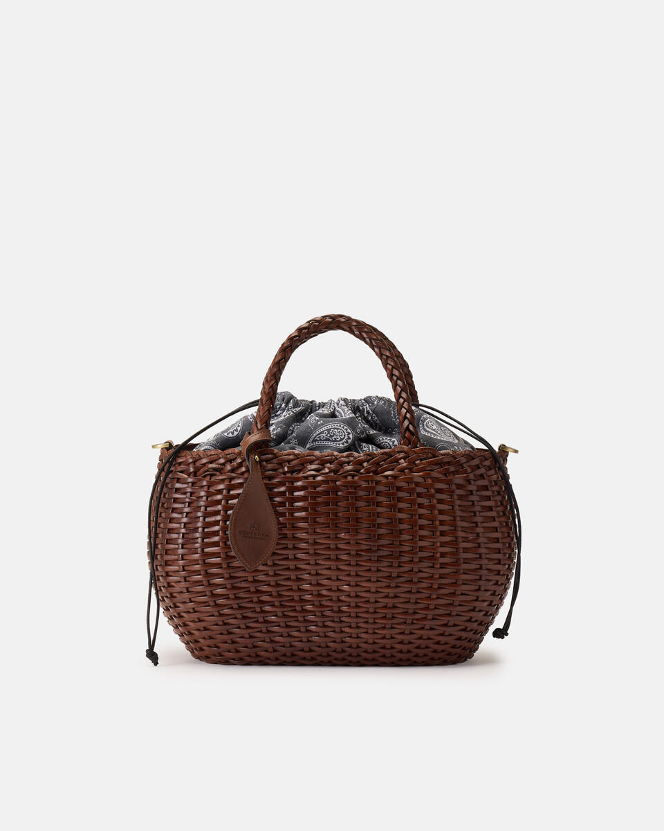 LARGE TOTE BAG Brown  - Tote Bags - Women's Bags - Bags - Cuoieria Fiorentina