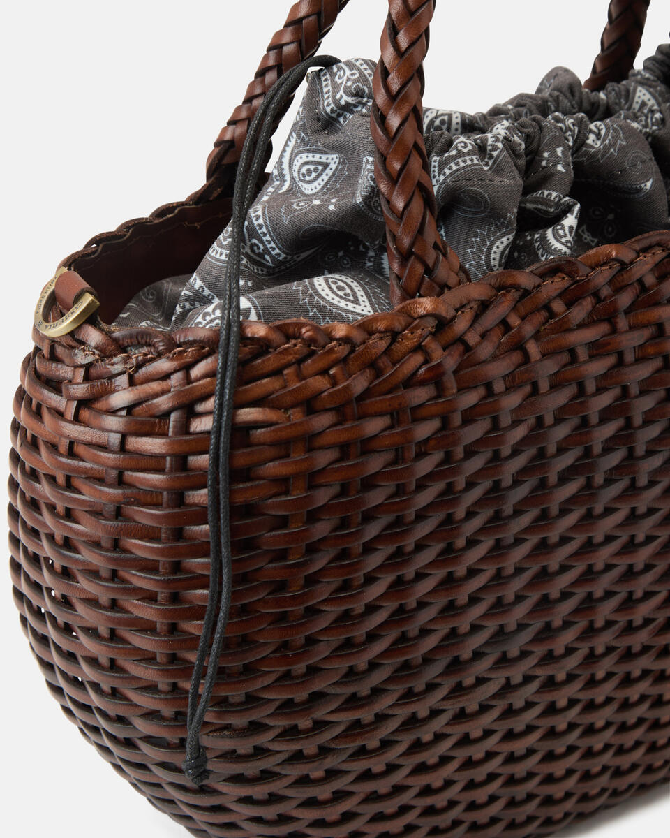 LARGE TOTE BAG Brown  - Tote Bags - Women's Bags - Bags - Cuoieria Fiorentina