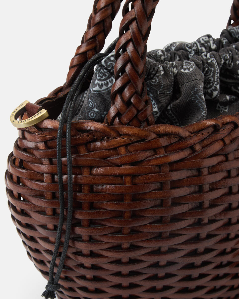 Celeste Small Tote Marrone  - Tote Bag - Borse Donna - Borse - Cuoieria Fiorentina