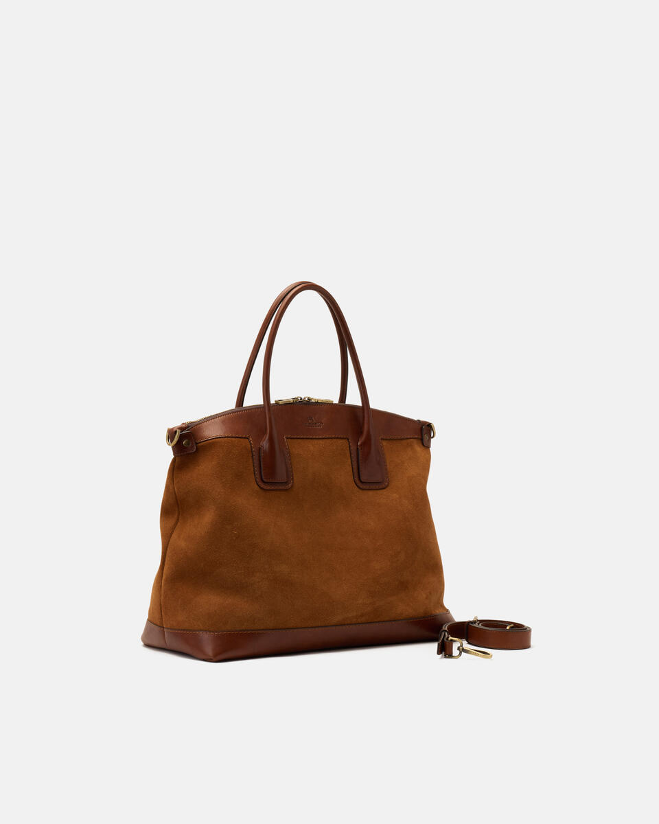 Greg Tote bag Marrone  - Tote Bag - Borse Donna - Borse - Cuoieria Fiorentina