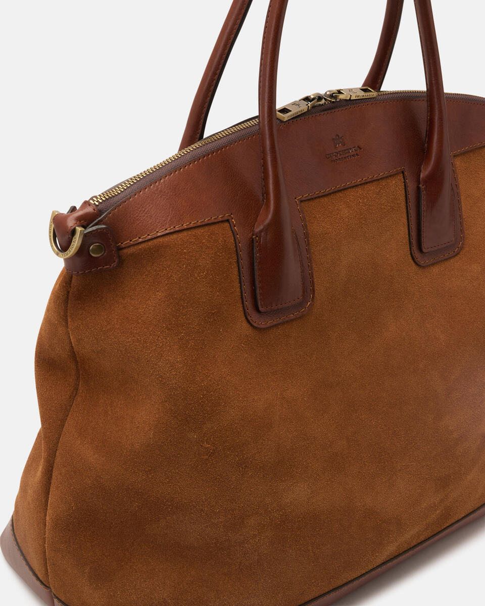 Greg Tote bag Marrone  - Tote Bag - Borse Donna - Borse - Cuoieria Fiorentina