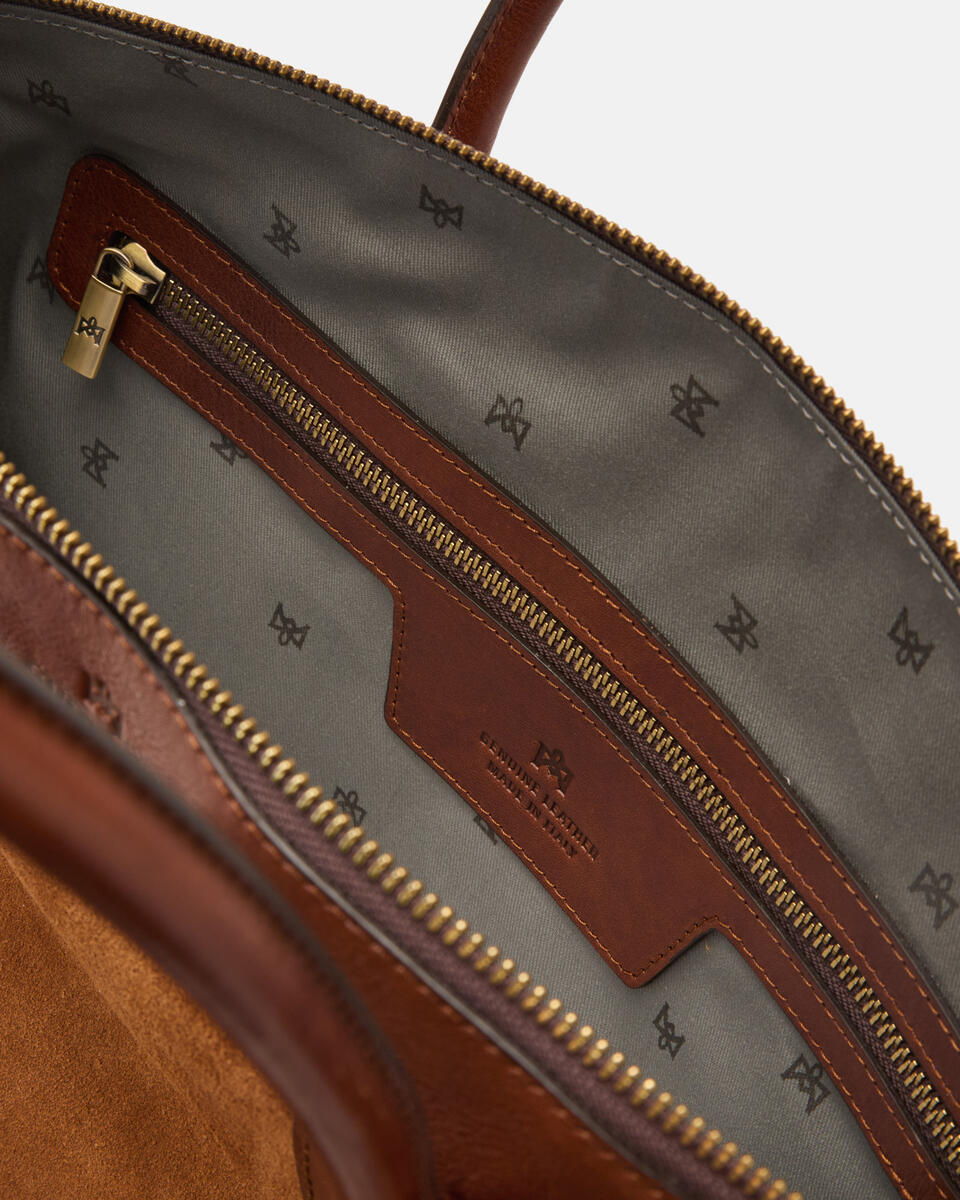 Greg Tote bag Marrone  - Tote Bag - Borse Donna - Borse - Cuoieria Fiorentina