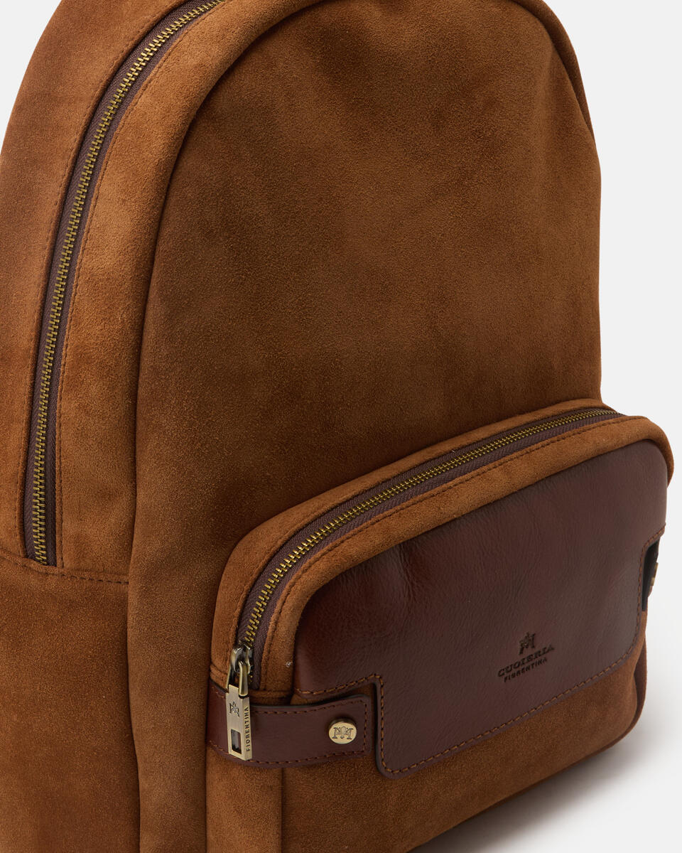 Greg Backpack Marrone  - Zaini - Borse Uomo - Borse - Cuoieria Fiorentina