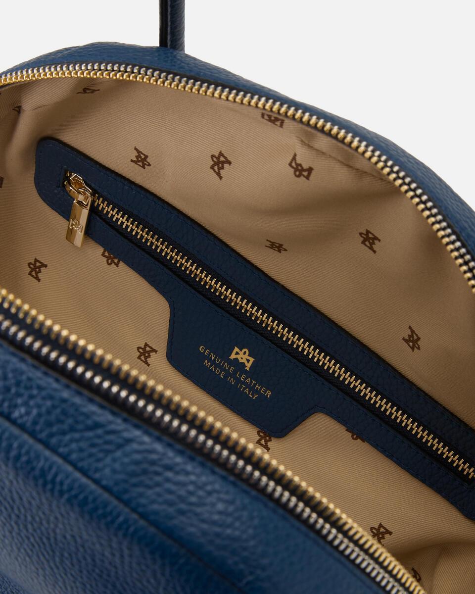 Lua Large Bowling bag Oceano  - Tote Bag - Borse Donna - Borse - Cuoieria Fiorentina