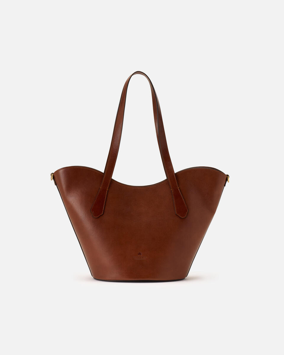 SHOPPING BAG Brown  - Shopping - Women's Bags - Bags - Cuoieria Fiorentina