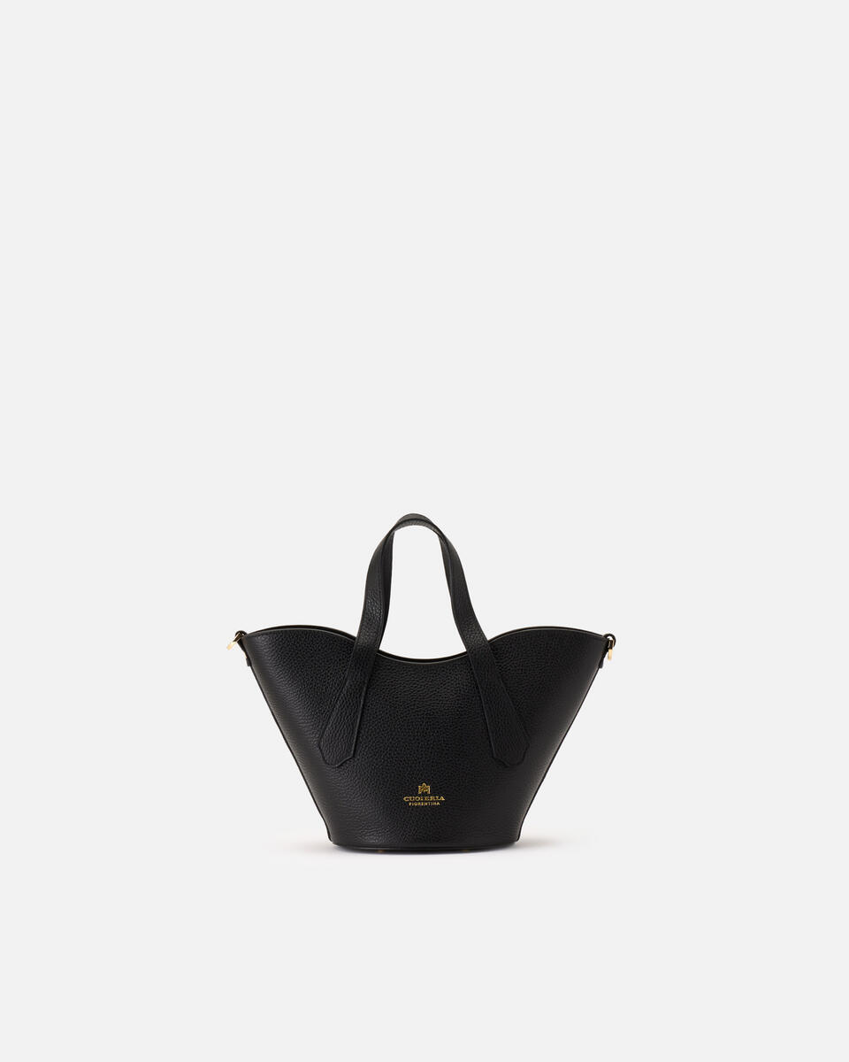 Wave Small Tote Nero  - Tote Bag - Borse Donna - Borse - Cuoieria Fiorentina