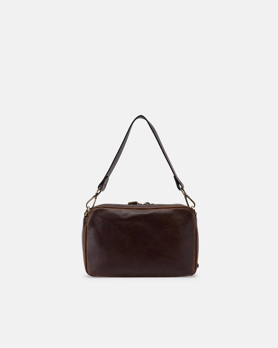 Cameron Small Camera Bag Vitello Texas Caramel  - Borse A Spalla - Borse Donna - Borse - Cuoieria Fiorentina