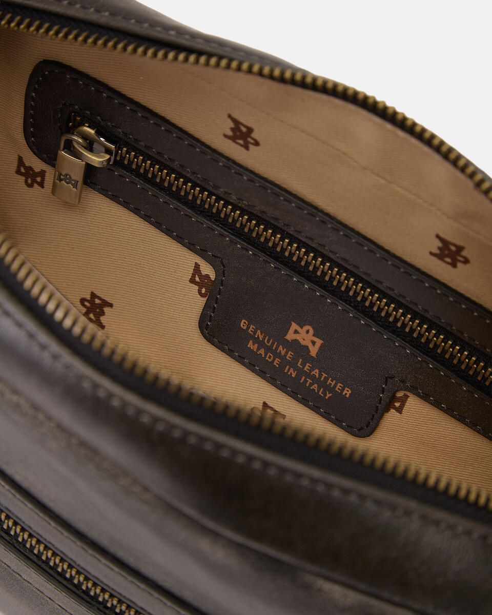 Cameron Small Camera Bag Vitello Texas Nero  - Borse A Spalla - Borse Donna - Borse - Cuoieria Fiorentina