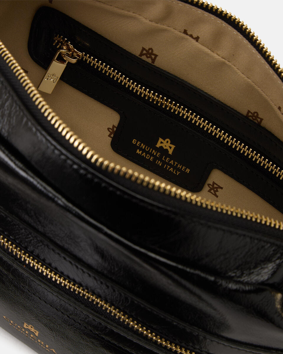 CAMERA BAG Black  - Shoulder Bags - Women's Bags - Bags - Cuoieria Fiorentina
