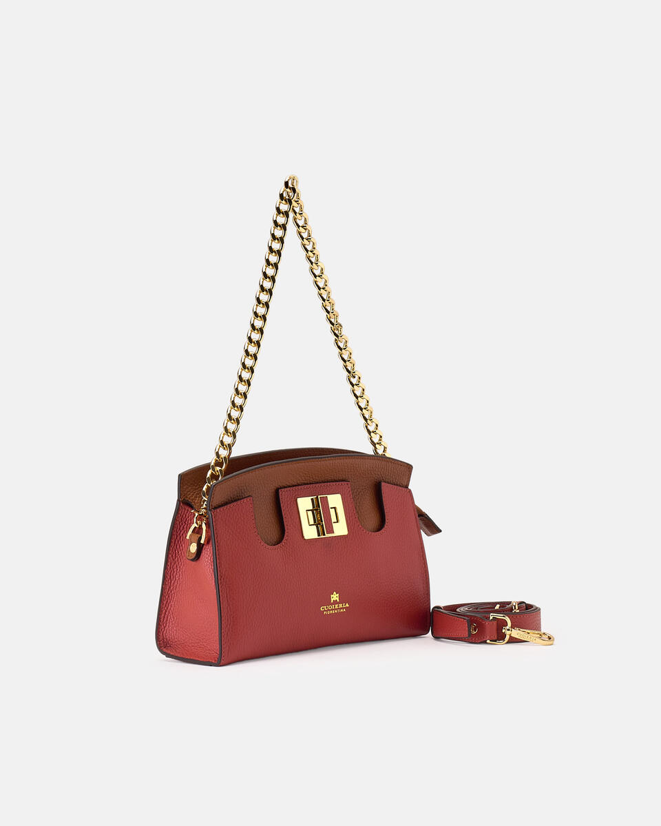 POUCH Brickcaramel  - Cuoieria Fiorentina