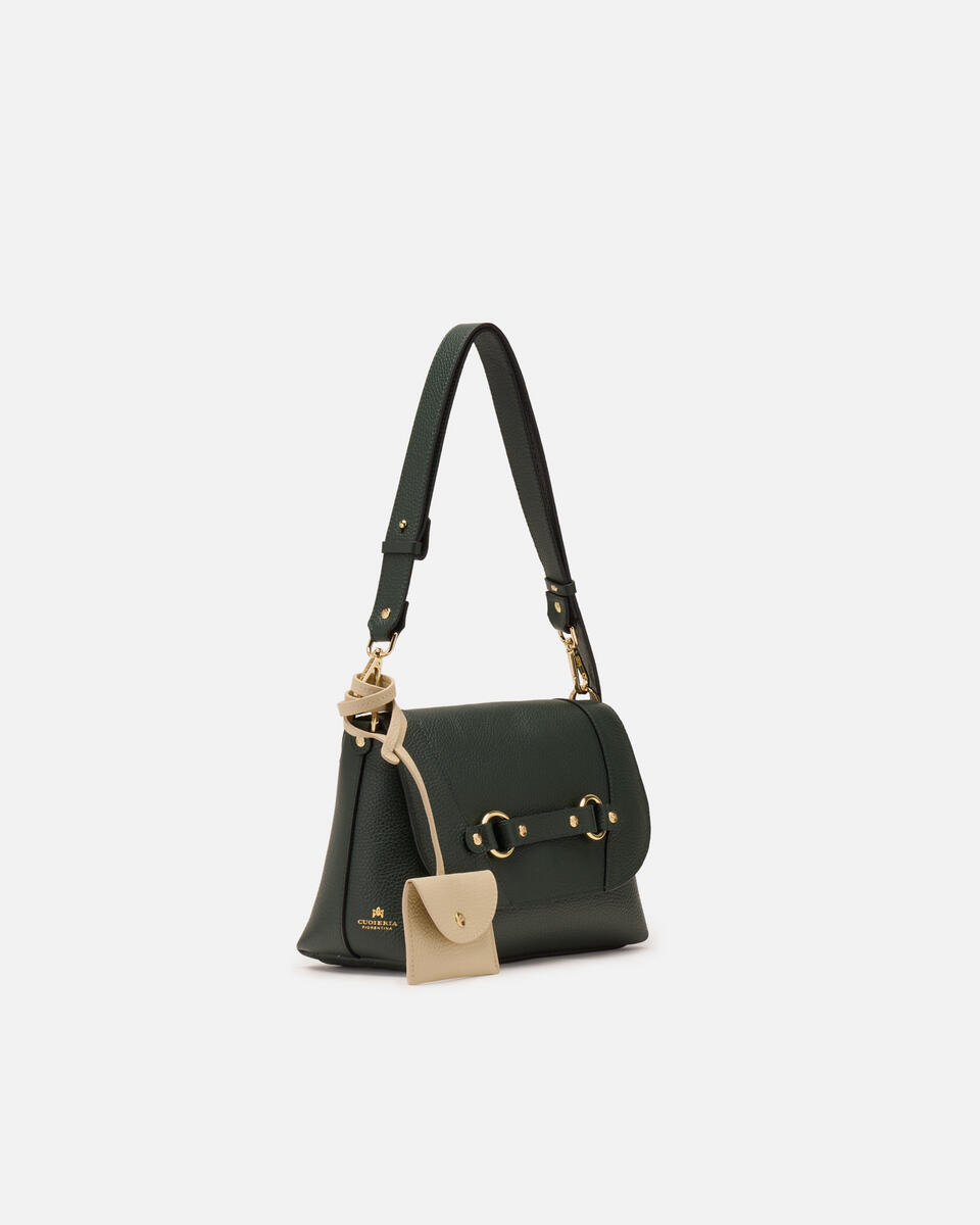 FLAP BAG Mossprosecco  - Messenger Bags - Women's Bags - Bags - Cuoieria Fiorentina