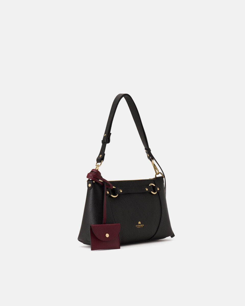 Clara Pouch Nerobordeaux  - Tracolla - Borse Donna - Borse - Cuoieria Fiorentina