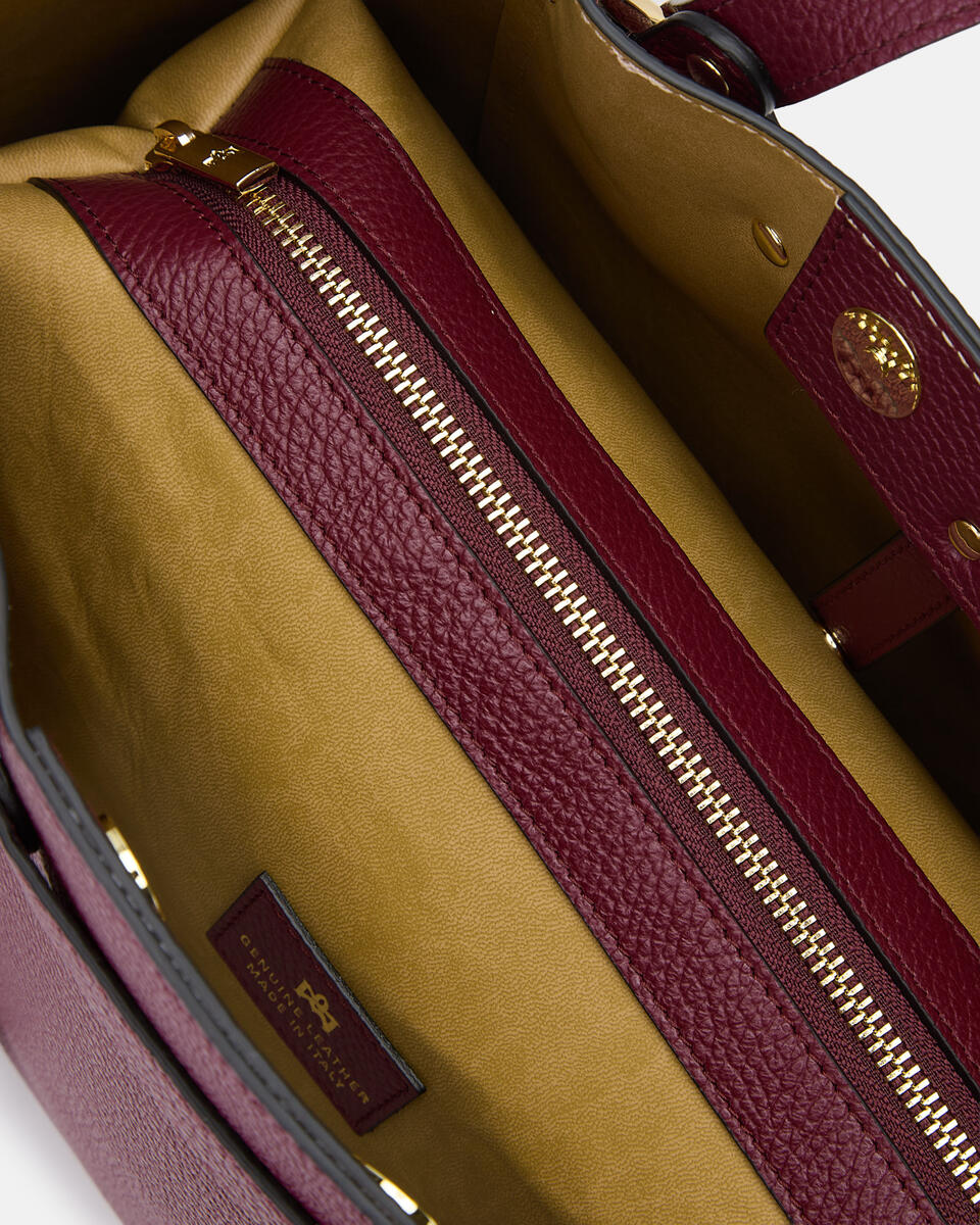 Clara Shopping Bordeauxdesert  - Shopping - Borse Donna - Borse - Cuoieria Fiorentina