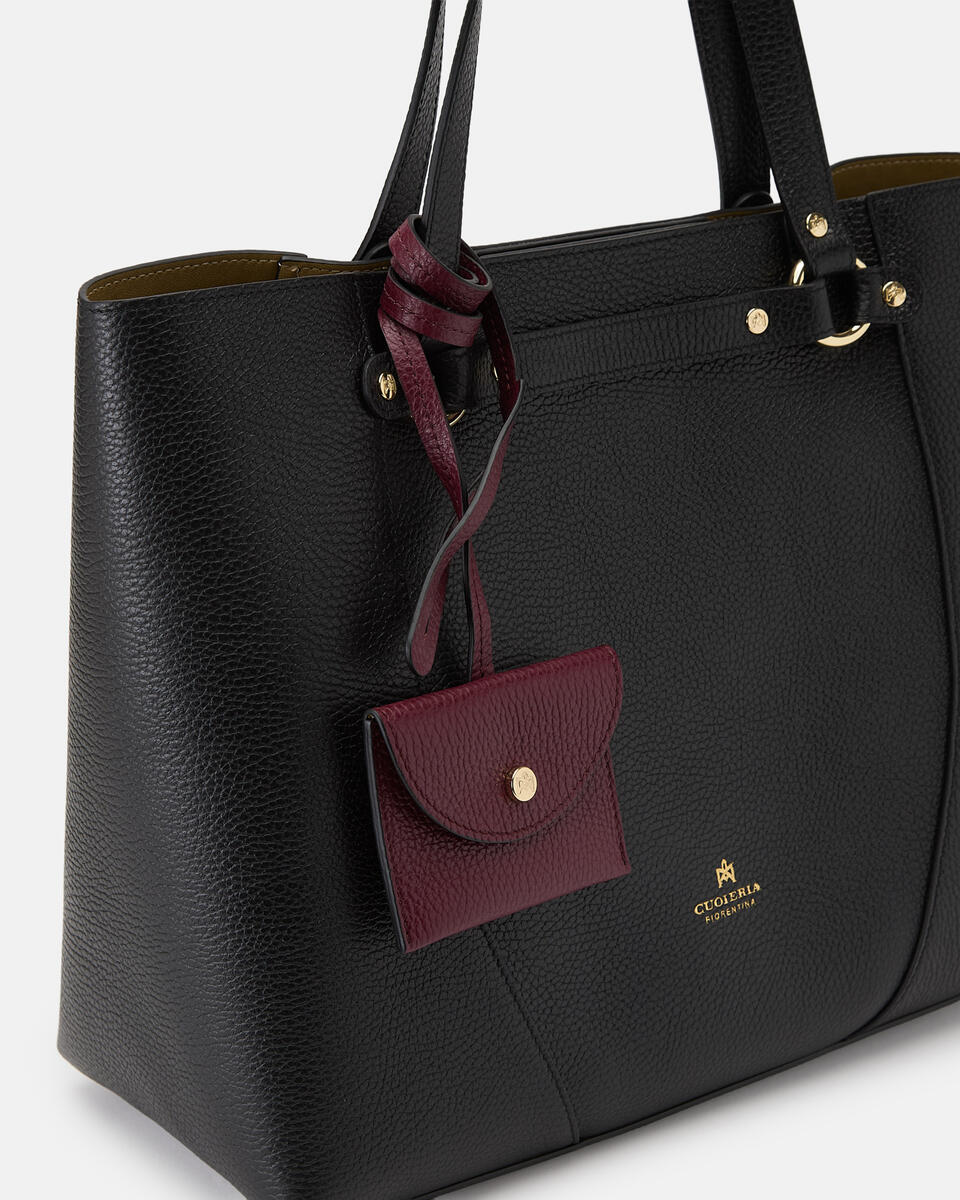 SHOPPING BAG Blackbordeaux  - Shopping - Women's Bags - Bags - Cuoieria Fiorentina