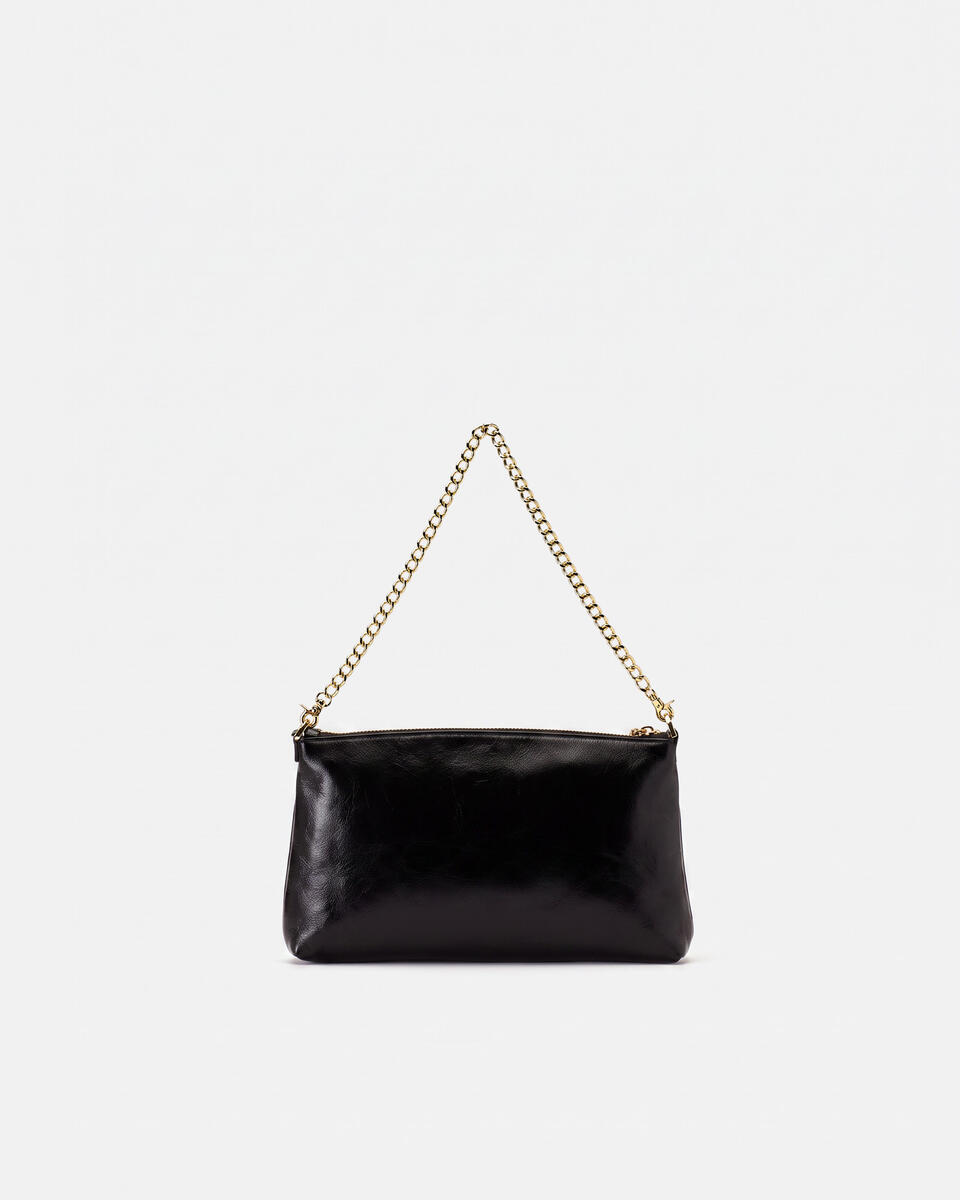 SMALL POUCH Black  - Clutch Bags - Women's Bags - Bags - Cuoieria Fiorentina