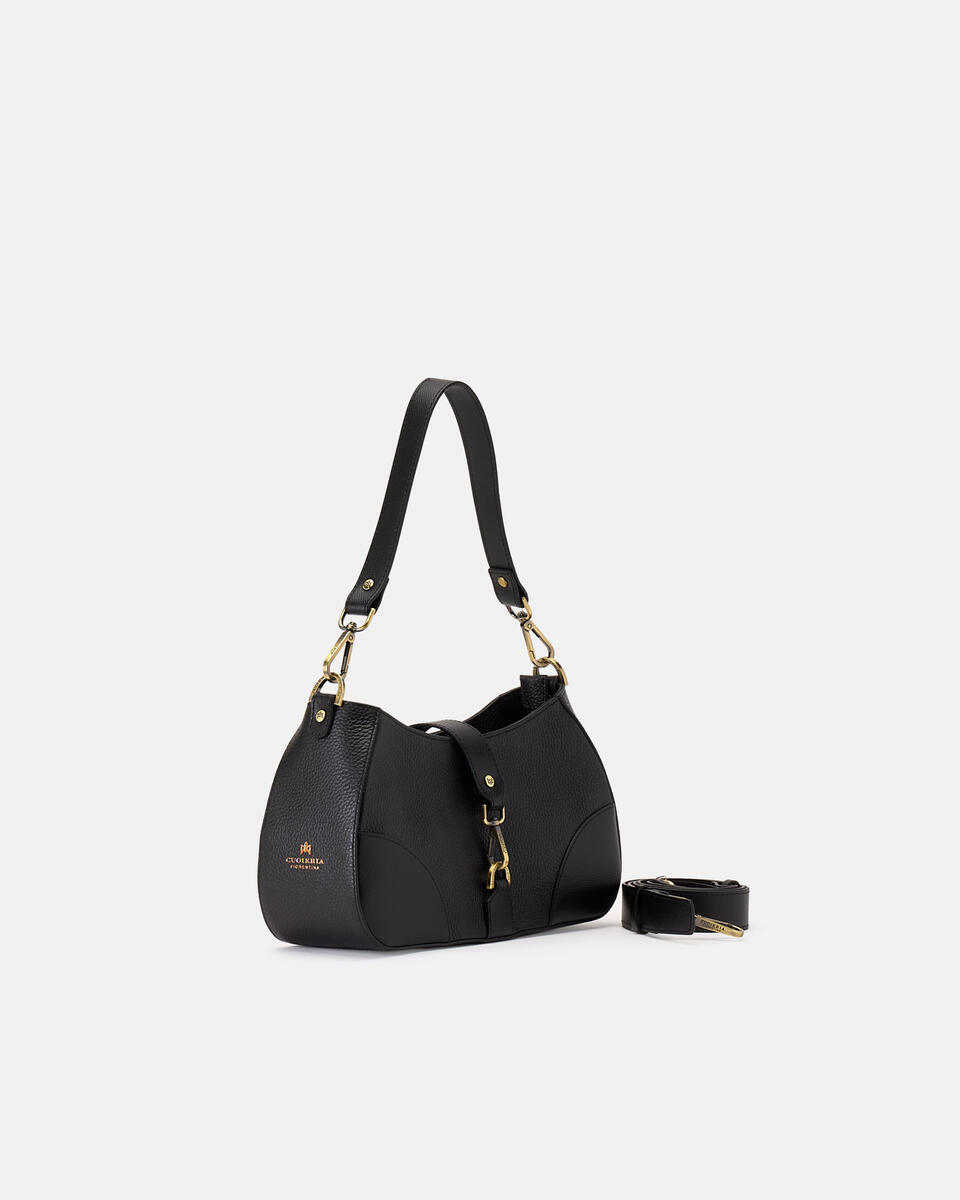 Hook small hobo Nero  - Tote Bag - Borse Donna - Borse - Cuoieria Fiorentina