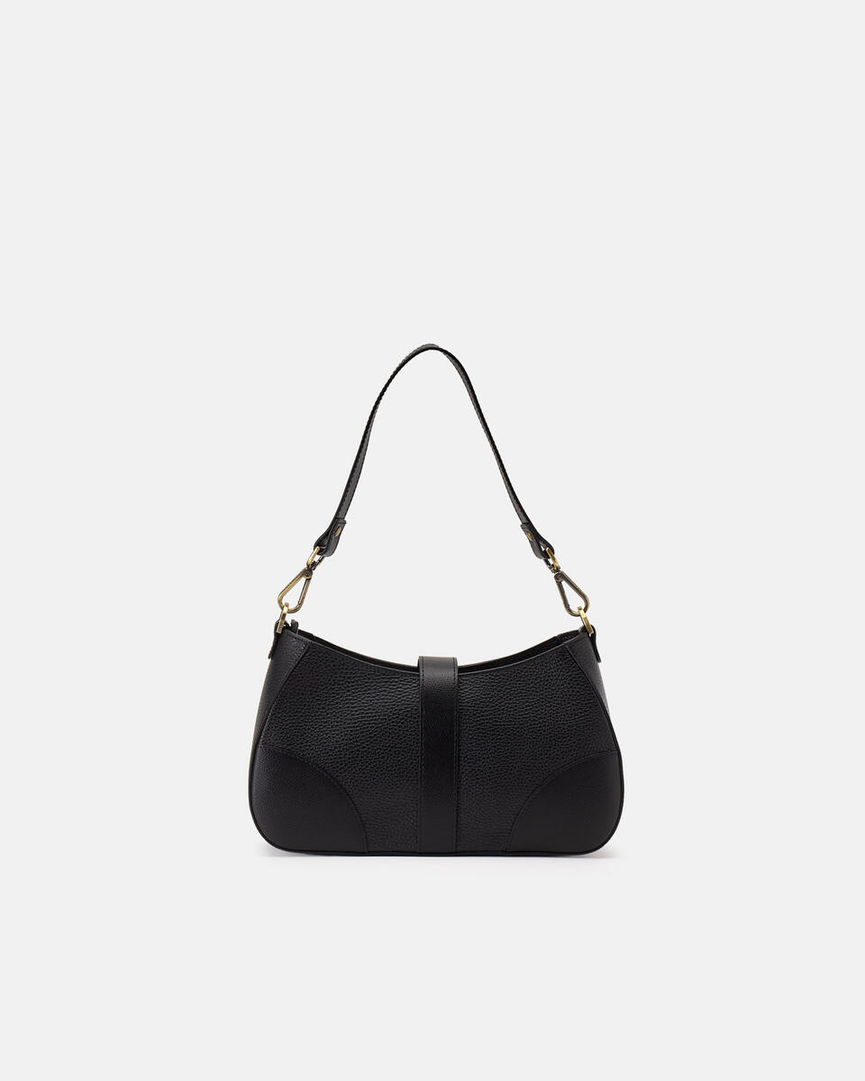Hook small hobo Nero  - Tote Bag - Borse Donna - Borse - Cuoieria Fiorentina
