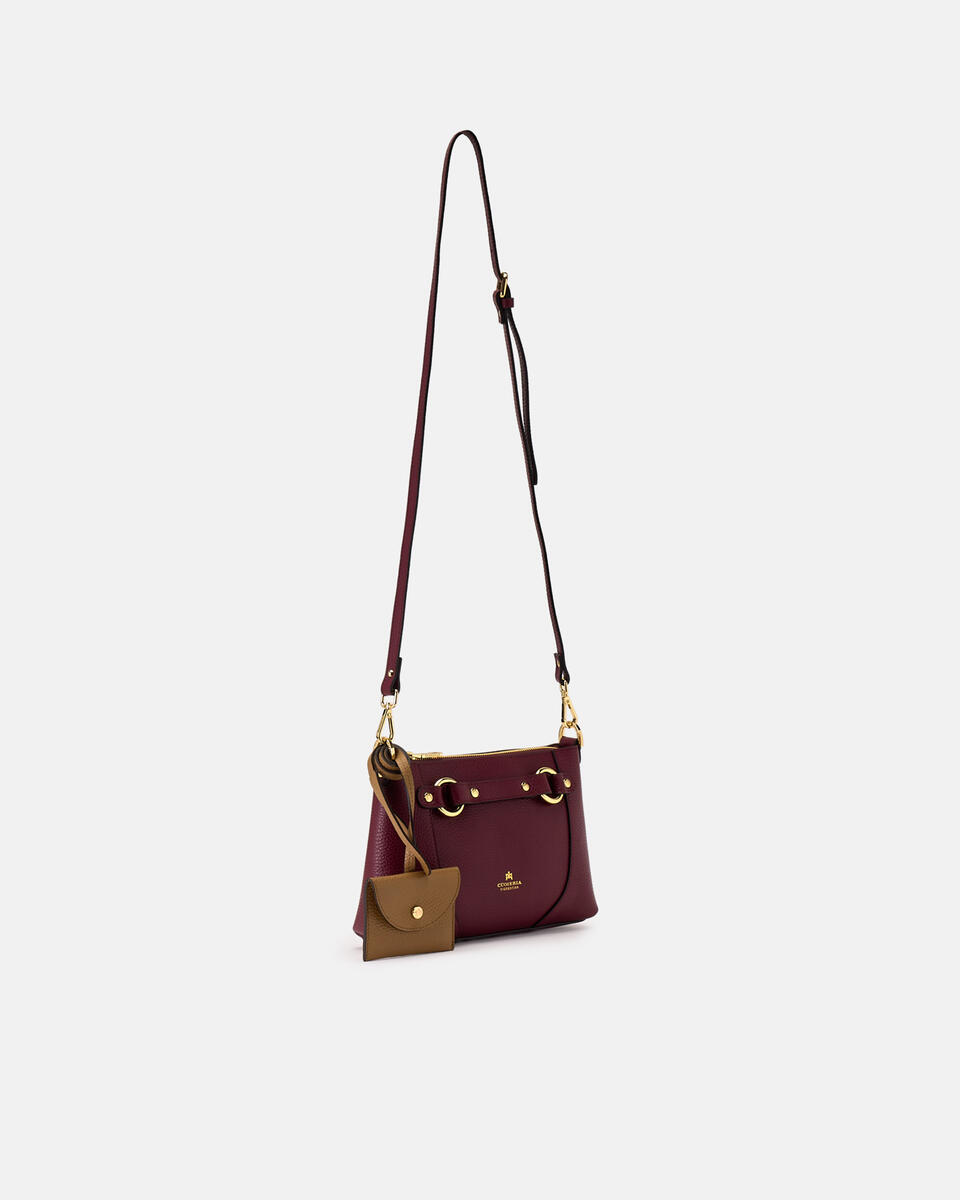 Clara pouch Bordeauxdesert  - Pochette - Borse Donna - Borse - Cuoieria Fiorentina