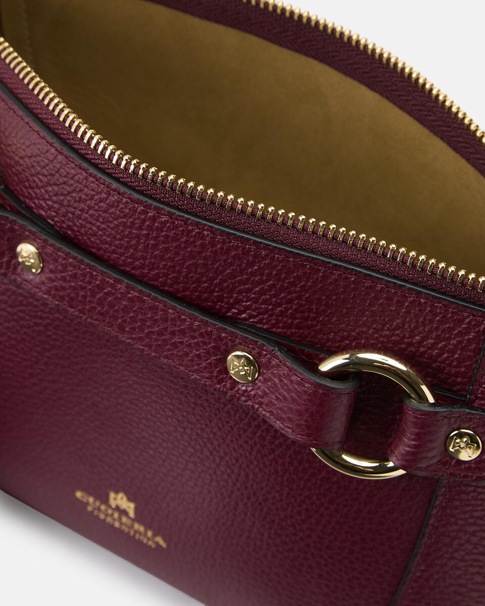 Clara pouch Bordeauxdesert  - Pochette - Borse Donna - Borse - Cuoieria Fiorentina