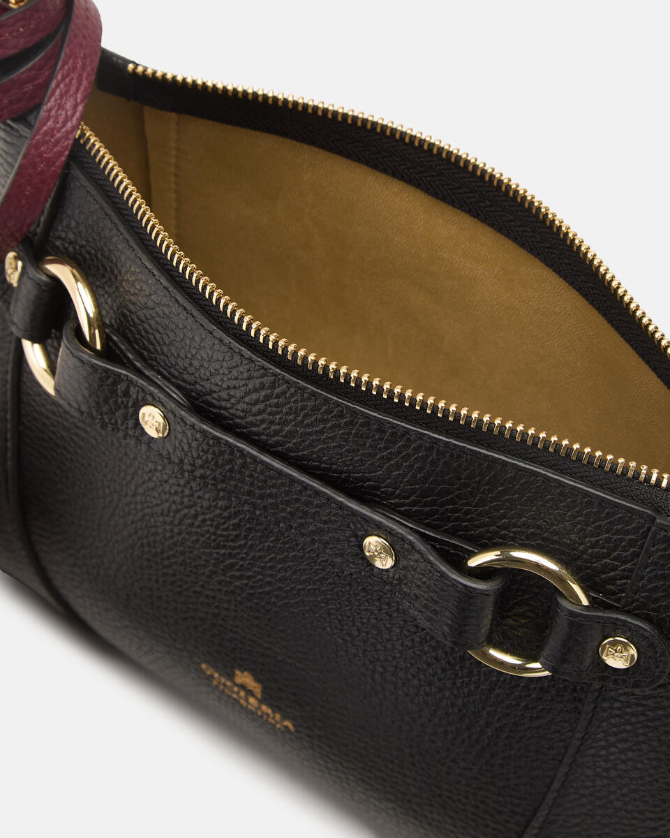 Clara pouch Nerobordeaux  - Tracolla - Borse Donna - Borse - Cuoieria Fiorentina
