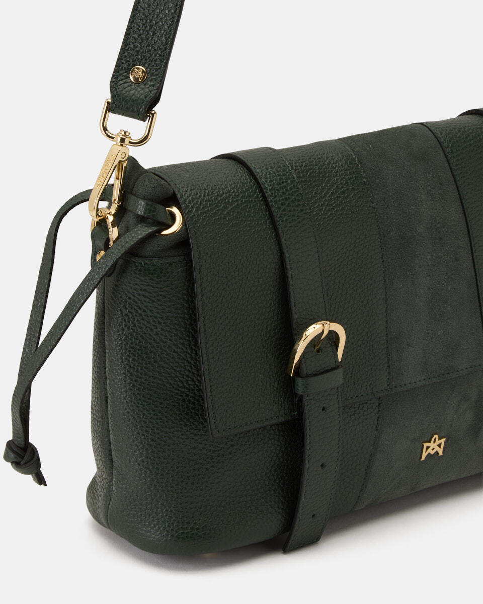 Sybel Flap bag Muschio  - Messenger - Borse Donna - Borse - Cuoieria Fiorentina