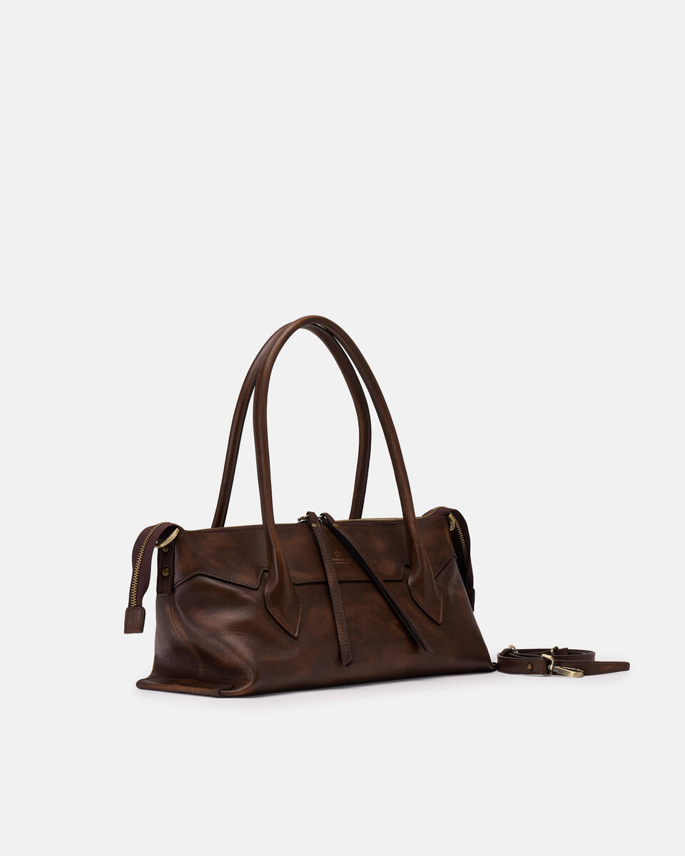 TOTE BAG Caramel  - Shopping - Women's Bags - Bags - Cuoieria Fiorentina