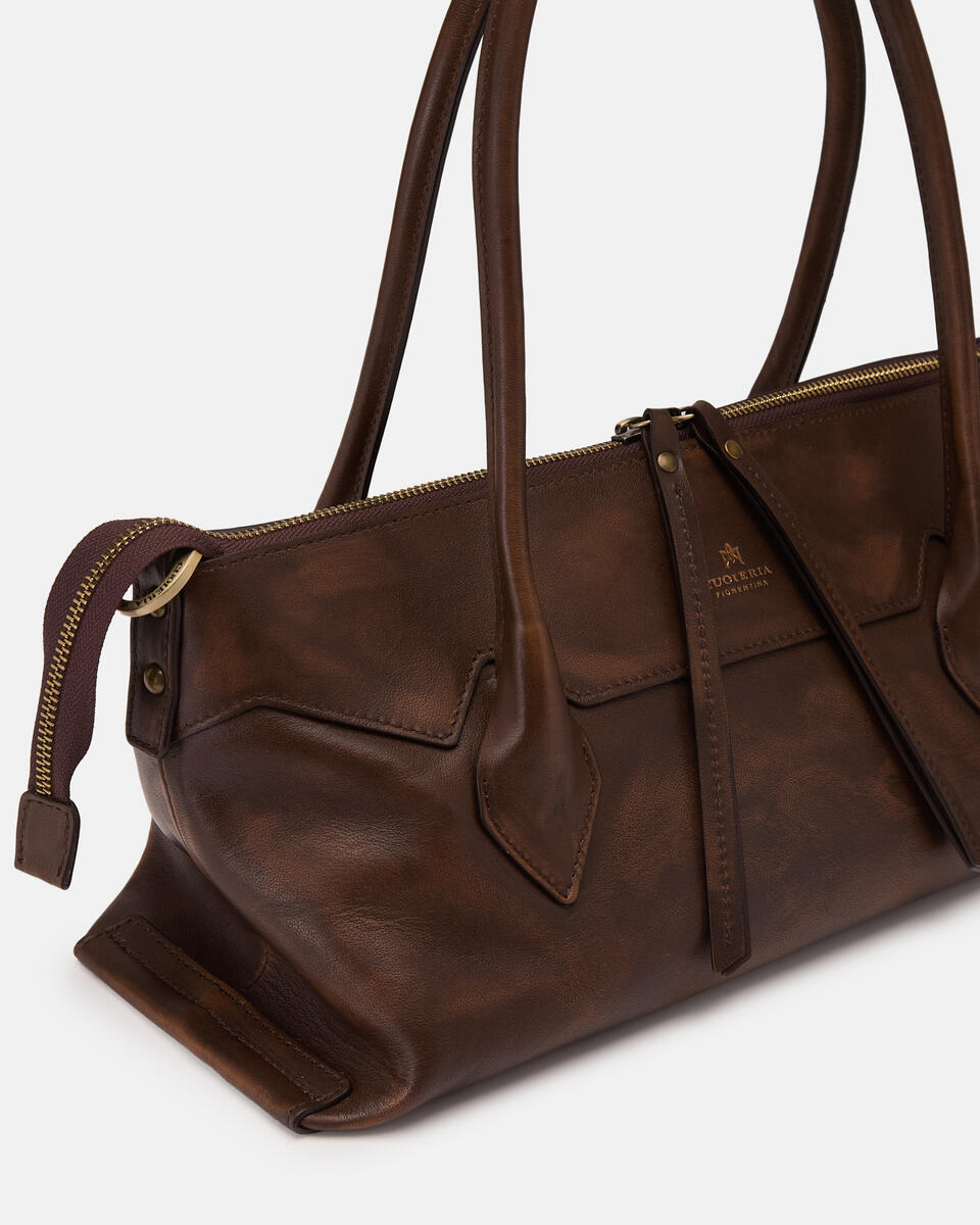 TOTE BAG Caramel  - Shopping - Women's Bags - Bags - Cuoieria Fiorentina
