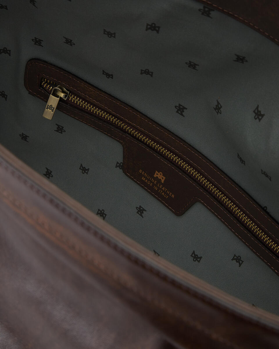 WEEKENDER Caramel  - Travel Bags - Men's Bags - Bags - Cuoieria Fiorentina