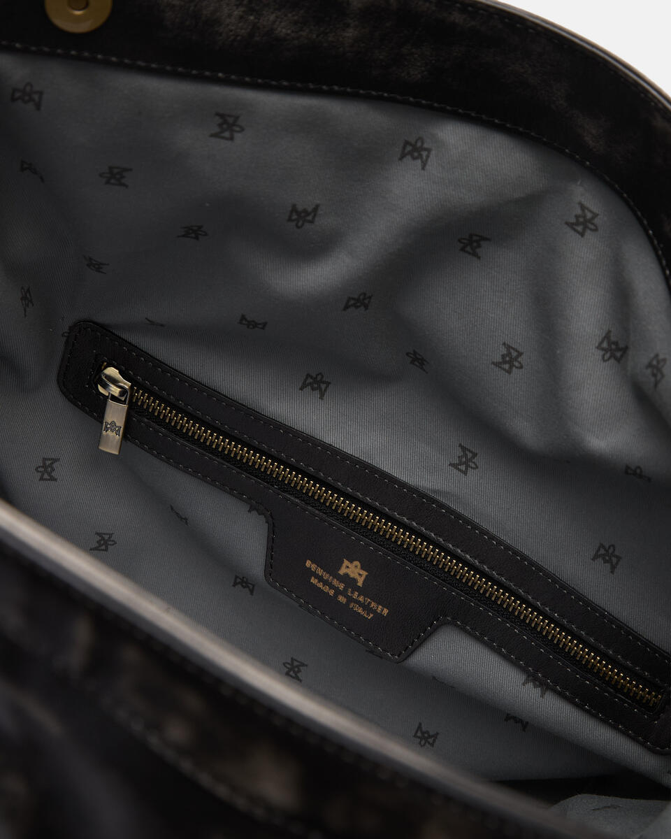 WEEKENDER Black  - Travel Bags - Men's Bags - Bags - Cuoieria Fiorentina