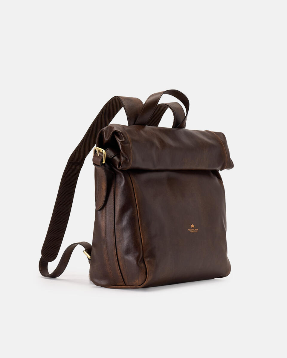 BACKPACK Caramel  - Backpacks - Men's Bags - Bags - Cuoieria Fiorentina