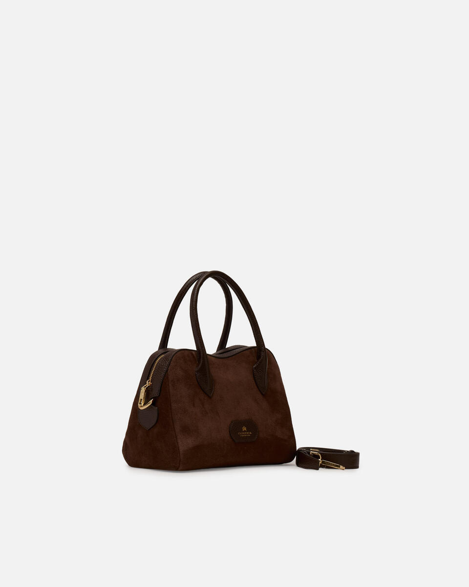 SMALL TOTE BAG Chocolate  - Tote Bags - Women's Bags - Bags - Cuoieria Fiorentina