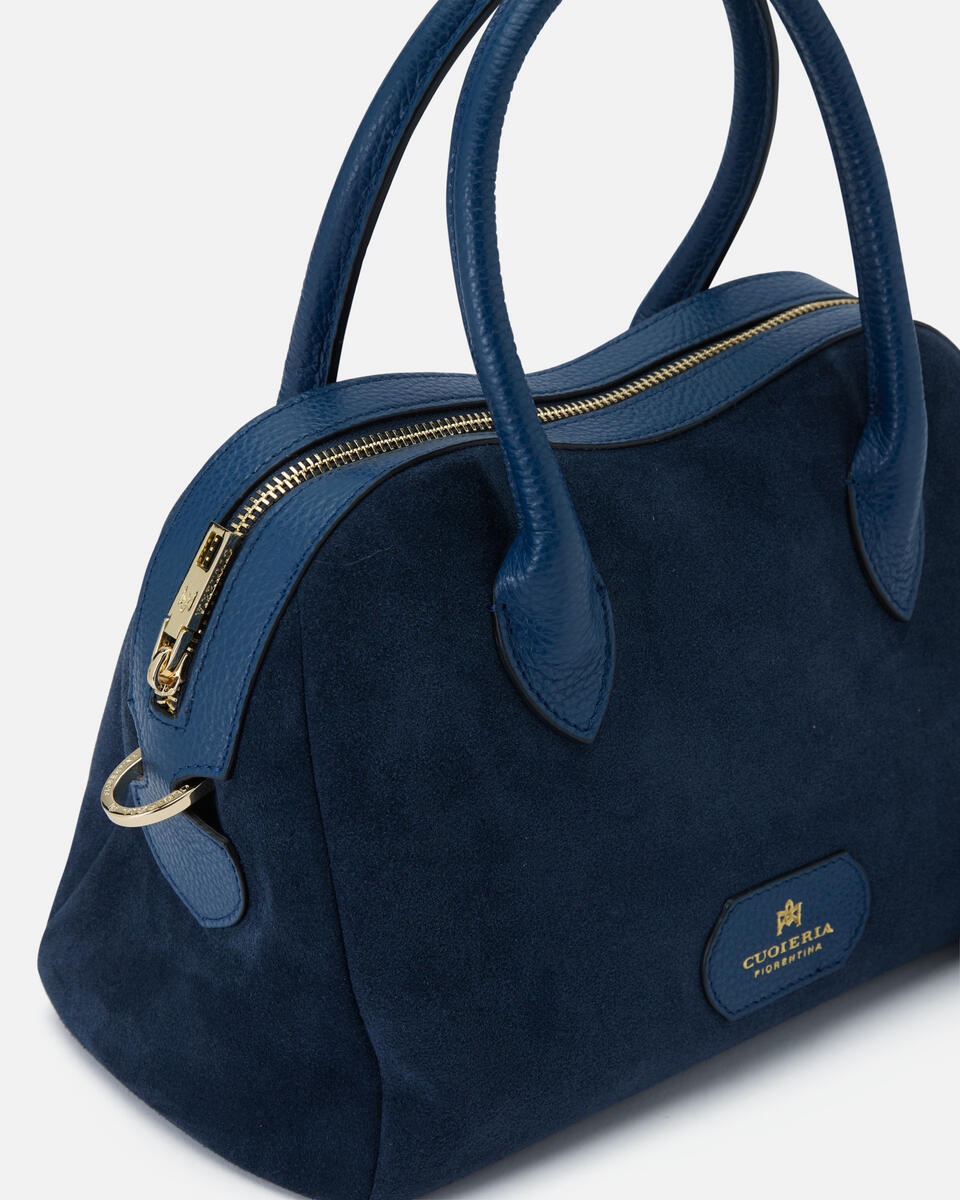 Emma Boho small Duffle Oceano  - Tote Bag - Borse Donna - Borse - Cuoieria Fiorentina