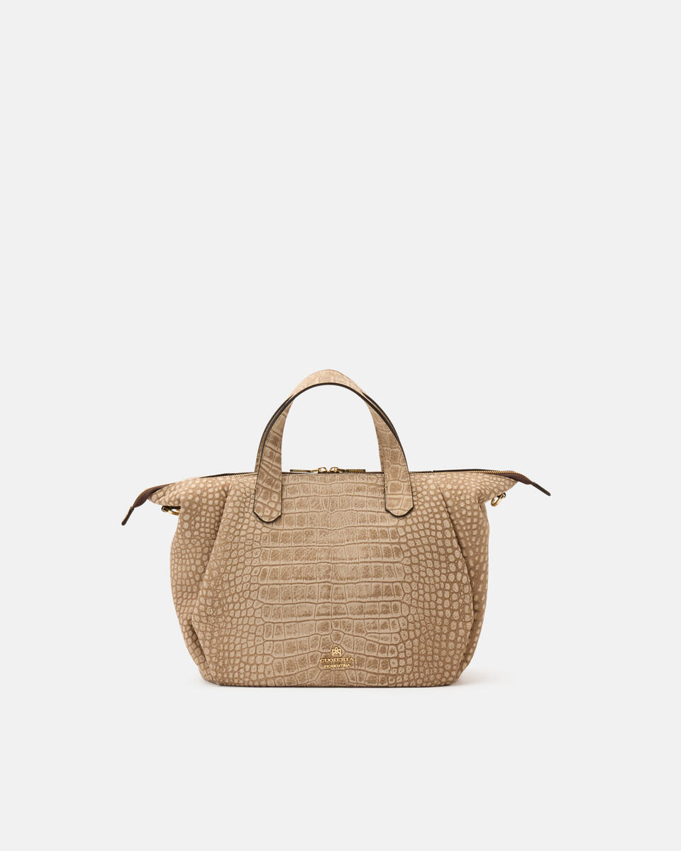 Carol Medium duffle Desert  - Tote Bag - Borse Donna - Borse - Cuoieria Fiorentina