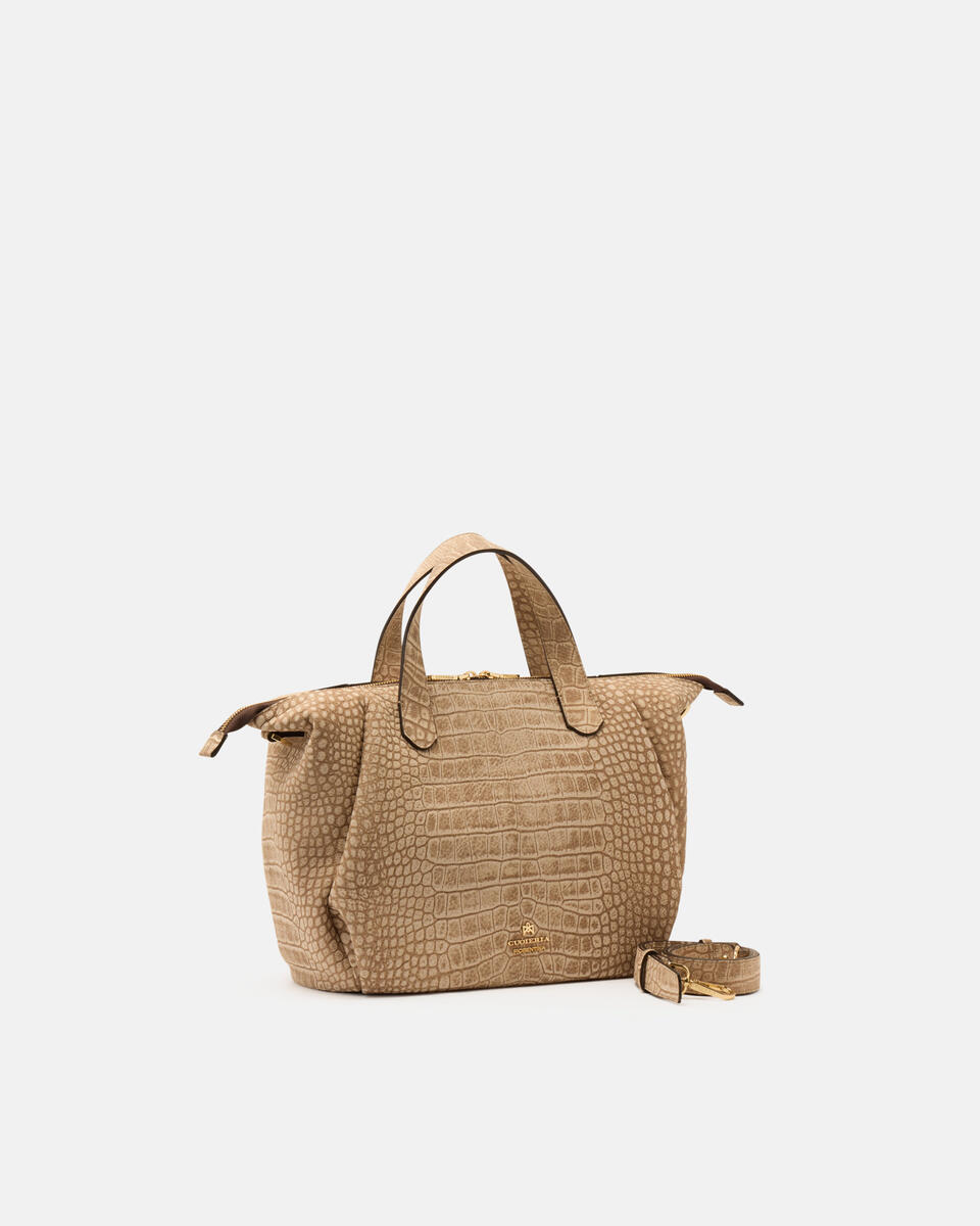 Carol Medium duffle Desert  - Tote Bag - Borse Donna - Borse - Cuoieria Fiorentina