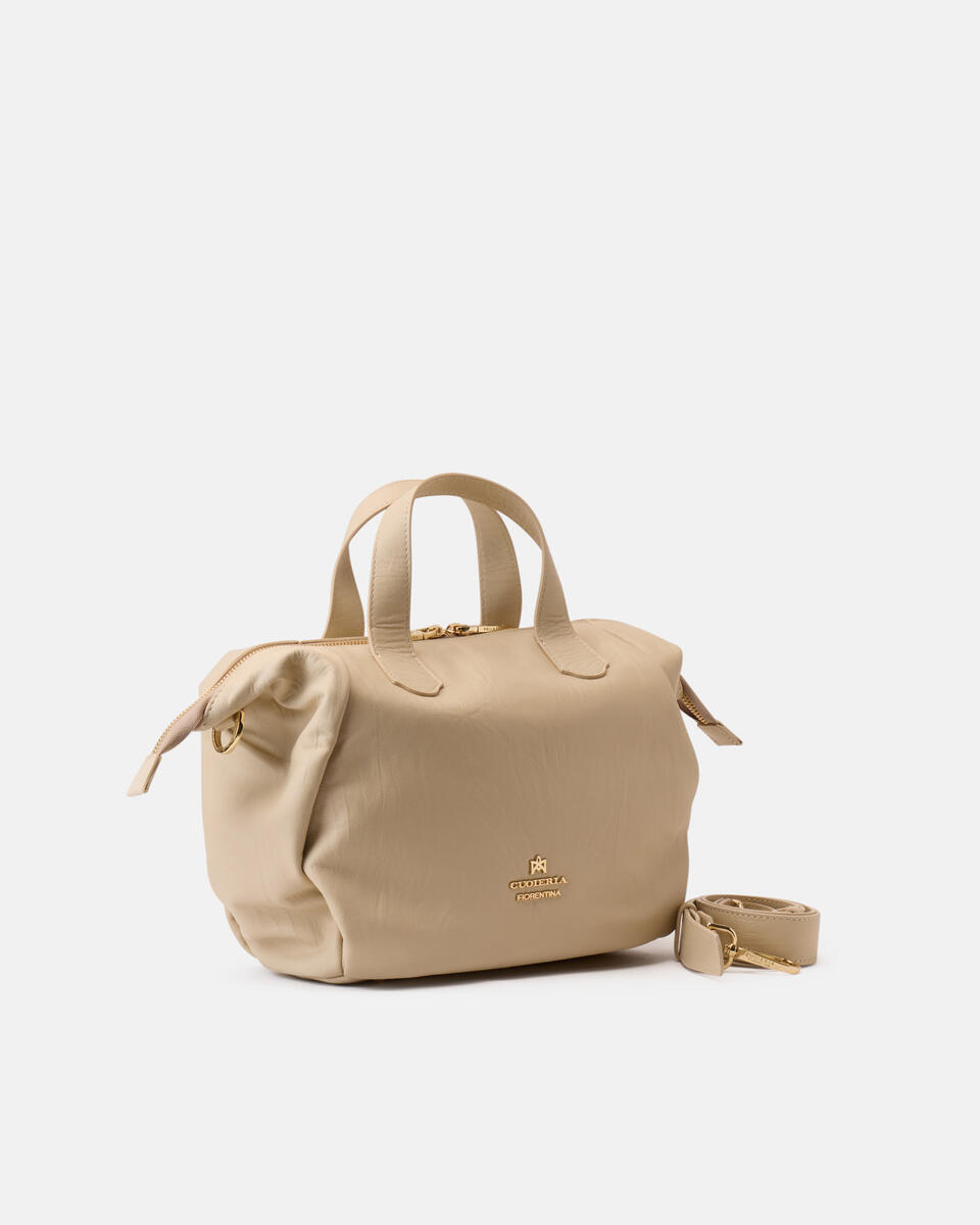 Carol small duffle Prosecco  - Tote Bag - Borse Donna - Borse - Cuoieria Fiorentina