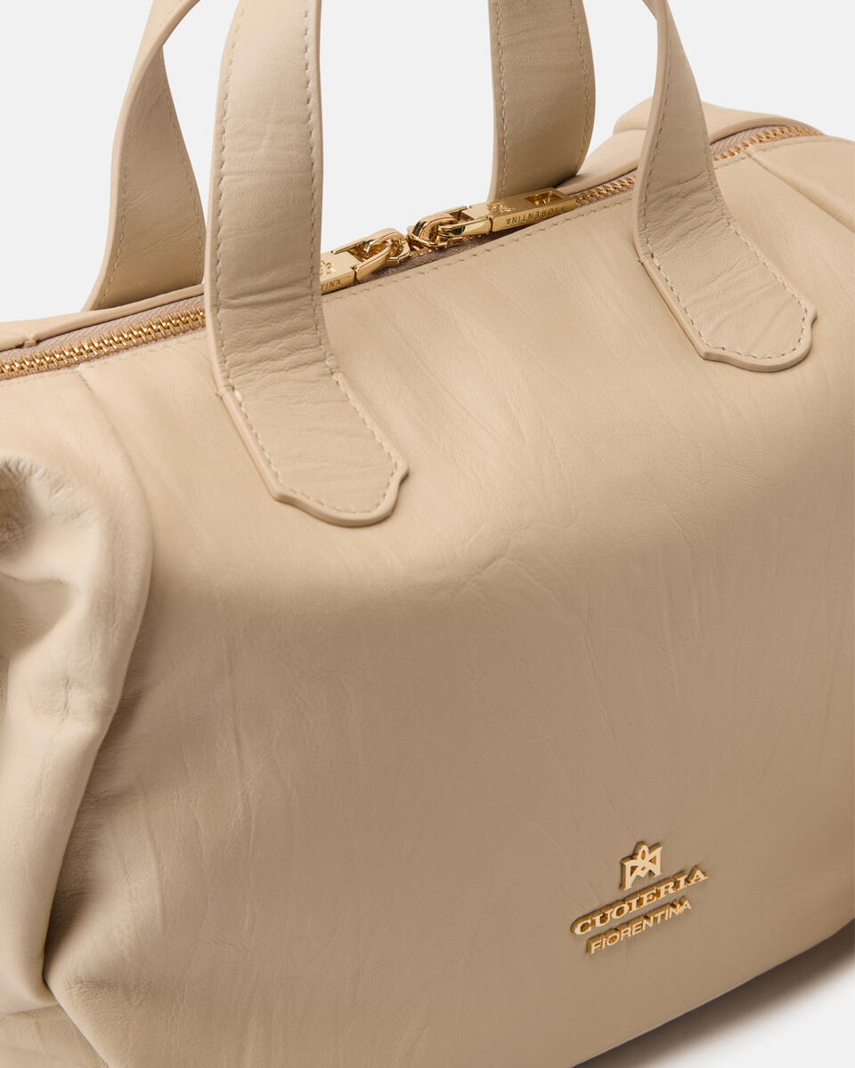 Carol small duffle Prosecco  - Tote Bag - Borse Donna - Borse - Cuoieria Fiorentina