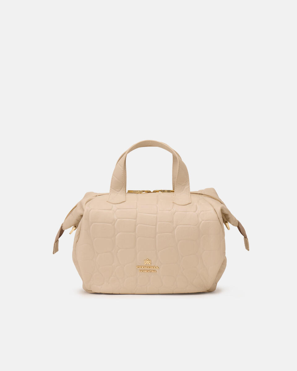 SMALL DUFFLE BAG Prosecco  - Tote Bags - Women's Bags - Bags - Cuoieria Fiorentina