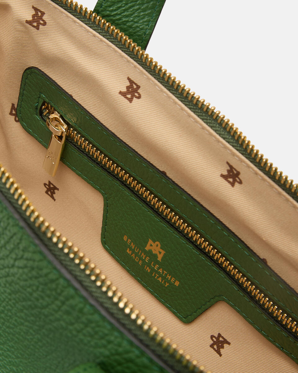 Carol small duffle Aloe  - Tote Bag - Borse Donna - Borse - Cuoieria Fiorentina