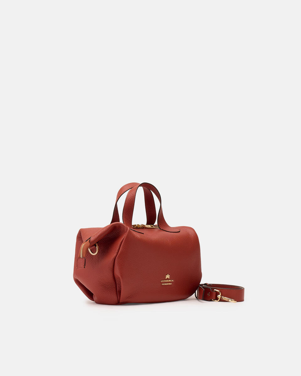 Carol small duffle Brick  - Tote Bag - Borse Donna - Borse - Cuoieria Fiorentina