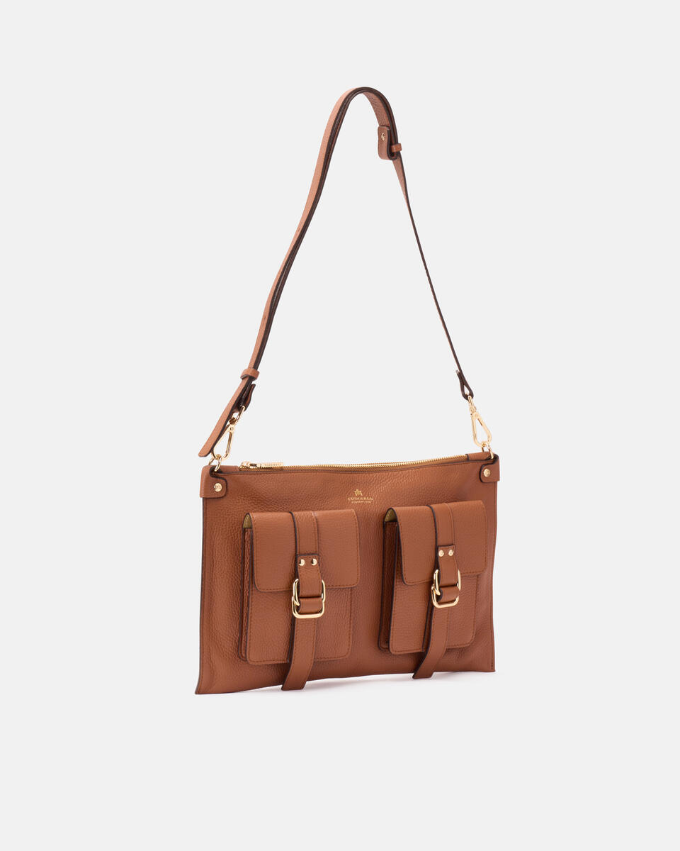 Blow pocket xbody Caramel  - Tracolla - Borse Donna - Borse - Cuoieria Fiorentina
