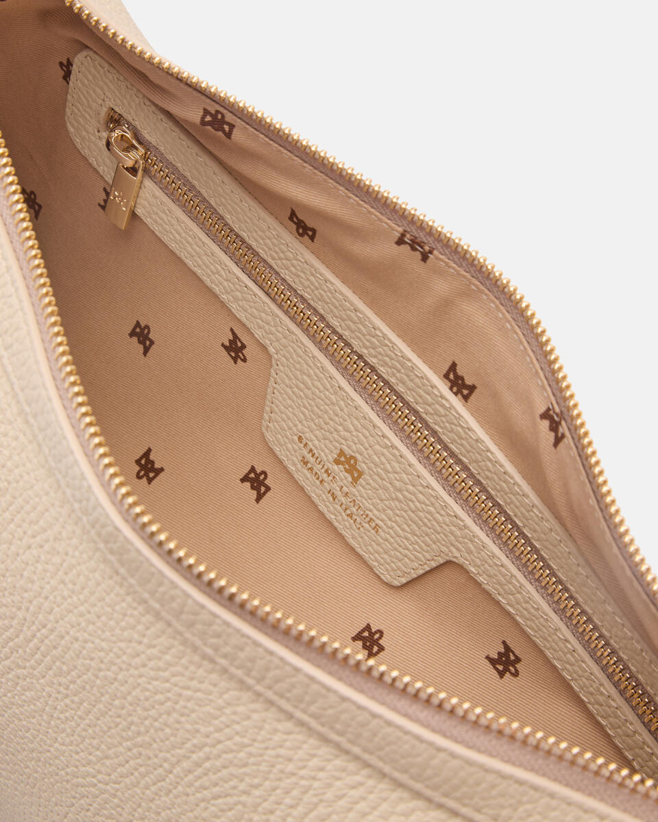 Emma Boho Large hobo con borchie Prosecco  - Borse A Spalla - Borse Donna - Borse - Cuoieria Fiorentina