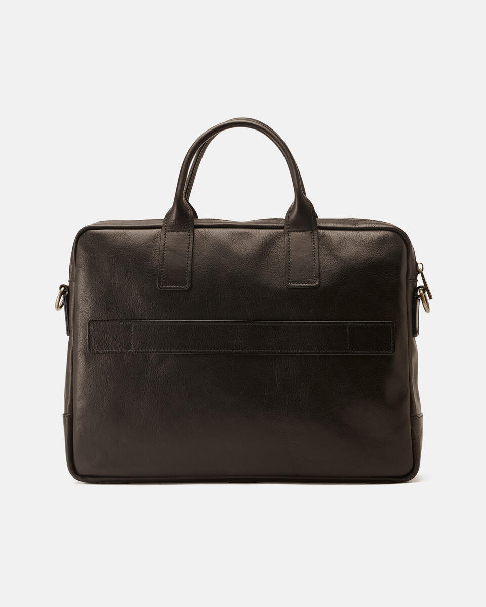 Briefcase Black  - Briefcases - Men's Bags - Bags - Cuoieria Fiorentina