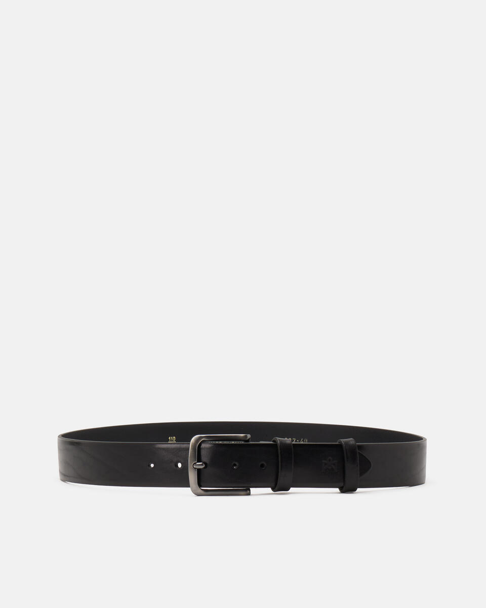 Seamless Belt Black  - Men Belts - Belts - Cuoieria Fiorentina