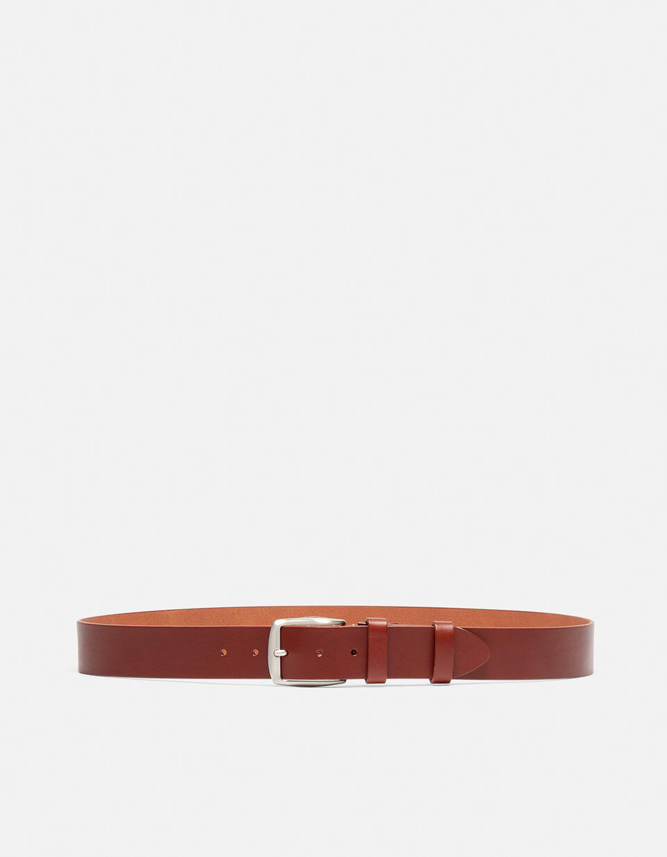 Cintura senza cuciture 4 cm XXL Marrone  - Cinture Uomo - Cinture - Cuoieria Fiorentina