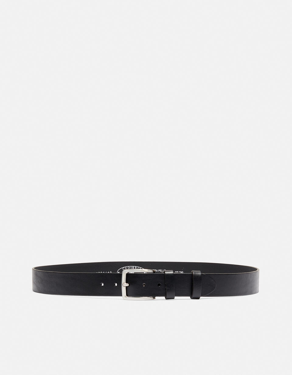 Seamless belt Black  - Men Belts - Belts - Cuoieria Fiorentina