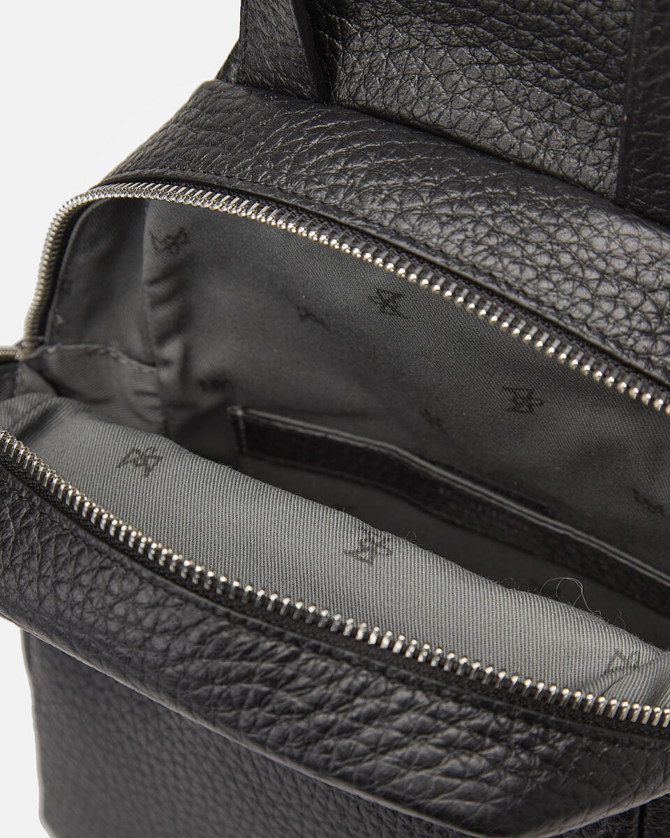 SLING BAG Black  - Belt Bags - Men's Bags - Bags - Cuoieria Fiorentina
