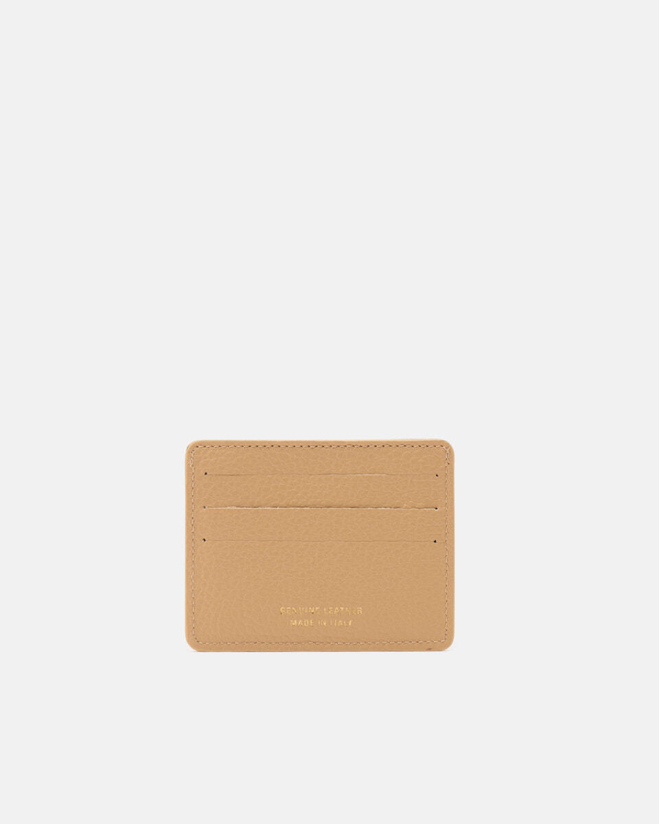 Porta carte di credito con aperturaporta banconote Dollaro Nude  - Accessori - Special Price - Cuoieria Fiorentina