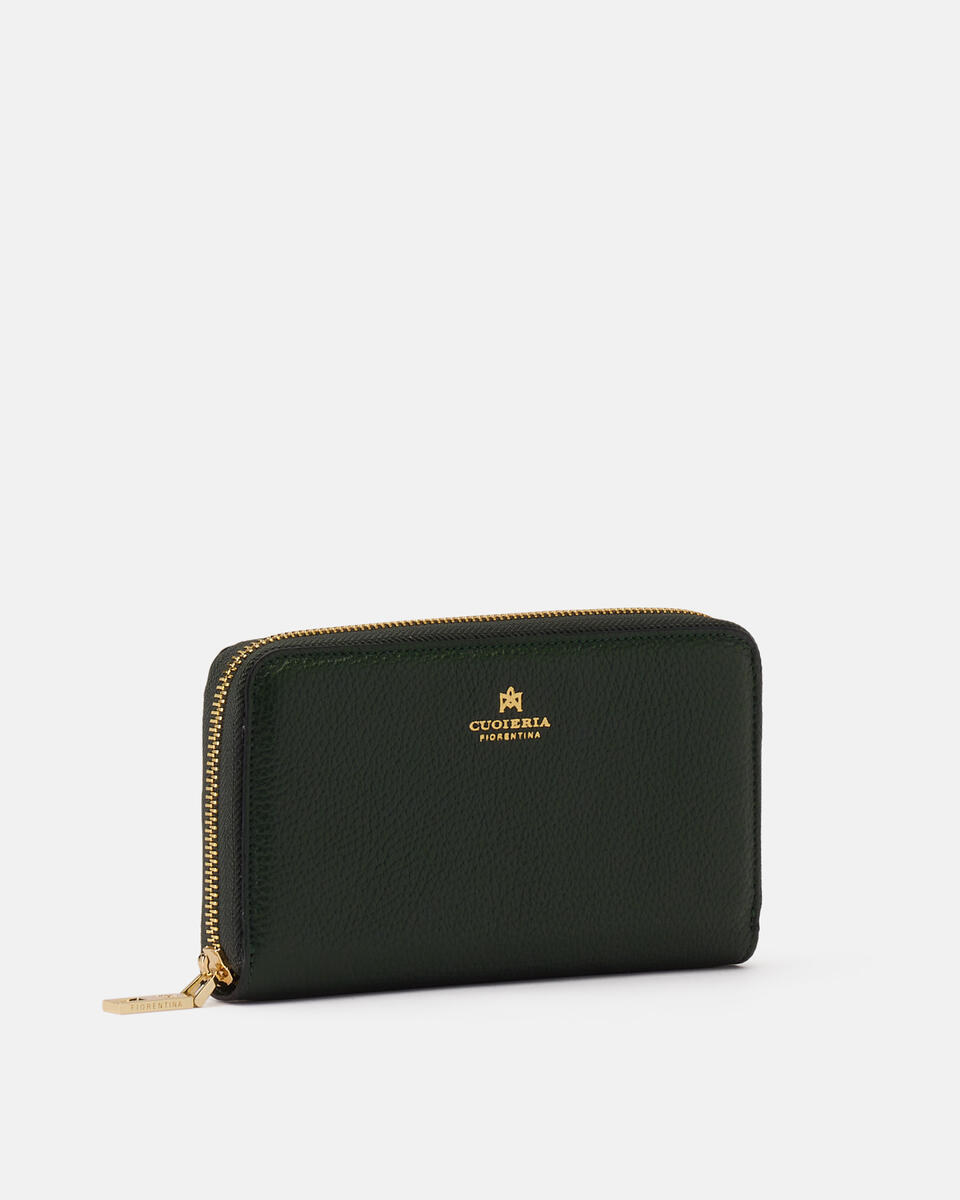 Zip around wallet Moss  - Women's Wallets - Women's Wallets - Wallets - Cuoieria Fiorentina