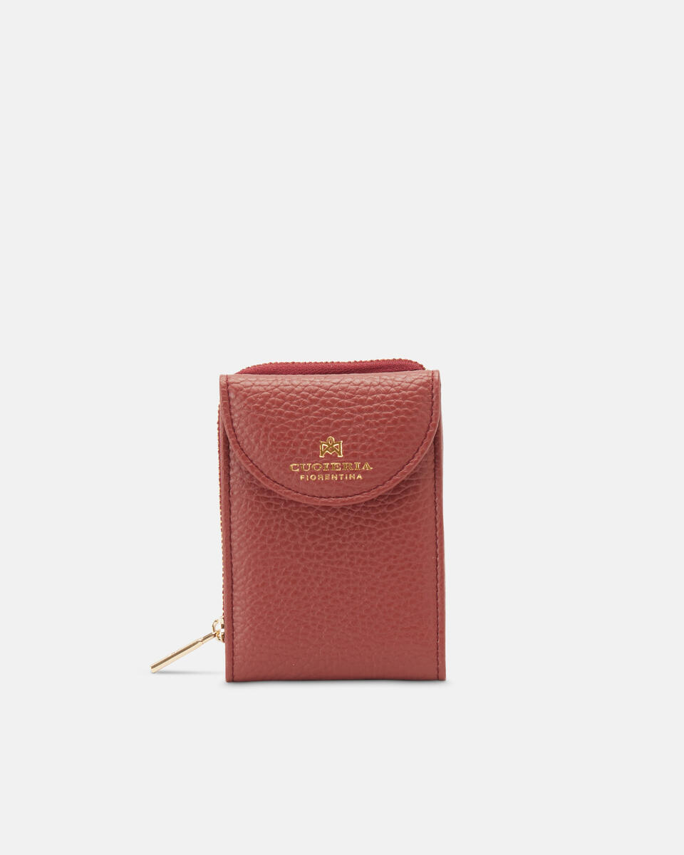 Portafoglio 2 in 1 p.monete staccabile Rosewood  - Accessori - Special Price - Cuoieria Fiorentina