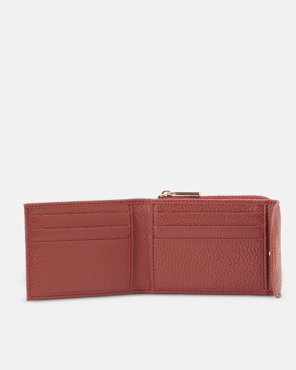 Portafoglio 2 in 1 p.monete staccabile Rosewood  - Accessori - Special Price - Cuoieria Fiorentina